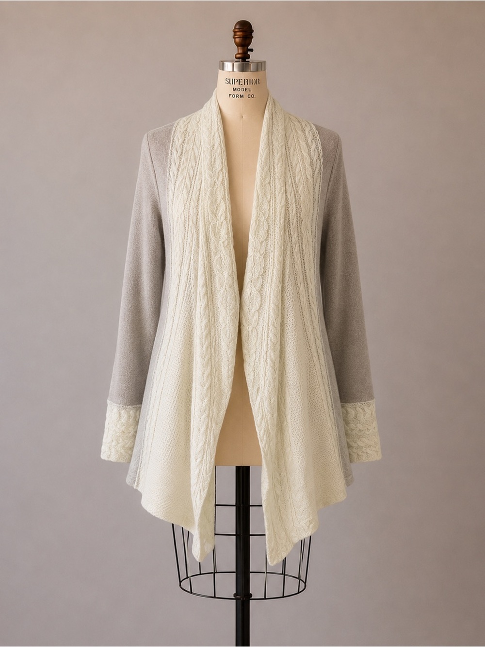 Anthropologie Knitted Knotted cardigan M